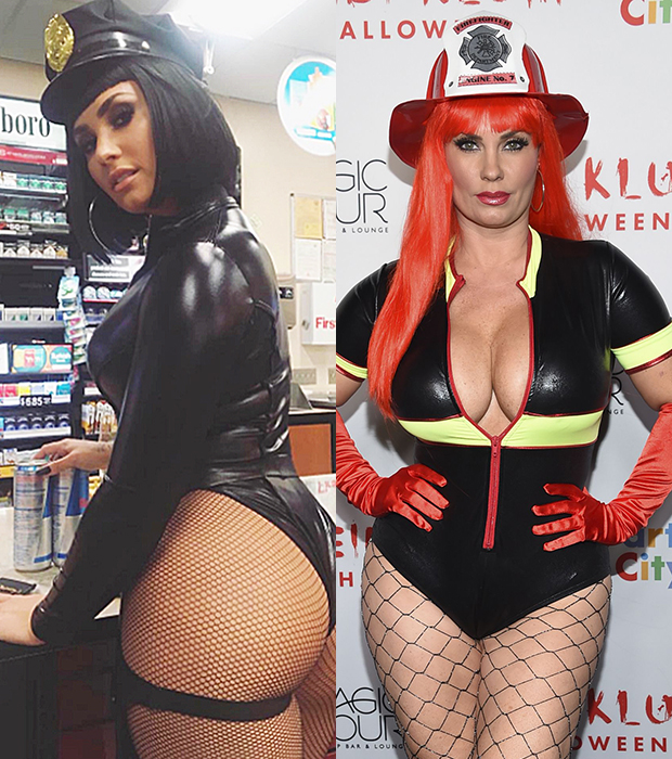 Demi Lovato And Coco Austin Face Off In Sexy Cop And Firefighter Costumes