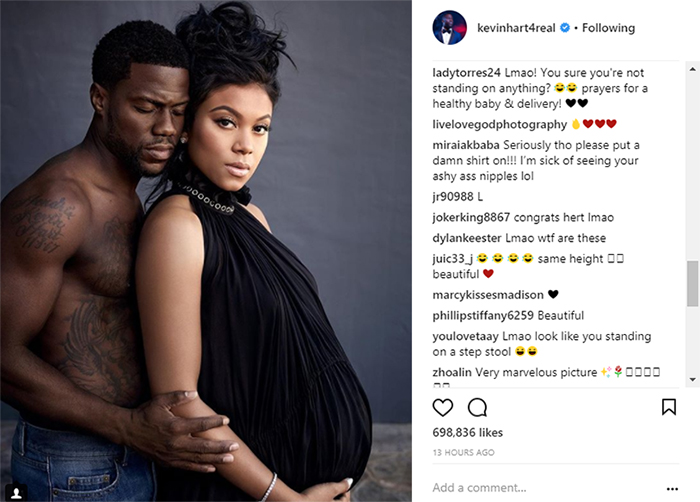 Kevin Hart & Eniko Parrish's Maternity Shoot 