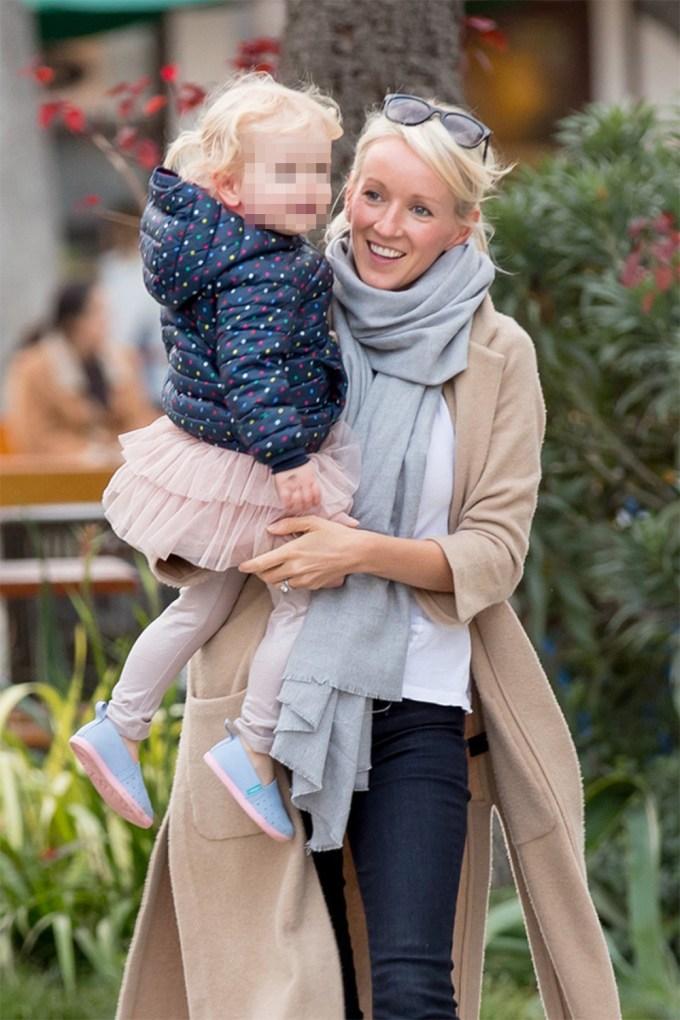 Julia Carey With Her Daughter