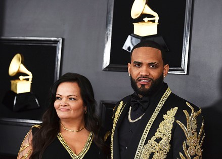 Joyner Lucas, right and guest arrive at the 61st annual Grammy Awards at the Staples Center, in Los Angeles
61st Annual Grammy Awards - Arrivals, Los Angeles, USA - 10 Feb 2019