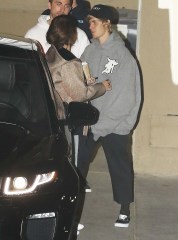 Selena Gomez and Justin bieber attend church together in Los Angeles

Pictured: Selena Gomez and Justin bieber attend church together in Los Angeles
Ref: SPL1662624  210218  
Picture by: Pap Nation / Splash News

Splash News and Pictures
Los Angeles:310-821-2666
New York:212-619-2666
London:870-934-2666
photodesk@splashnews.com