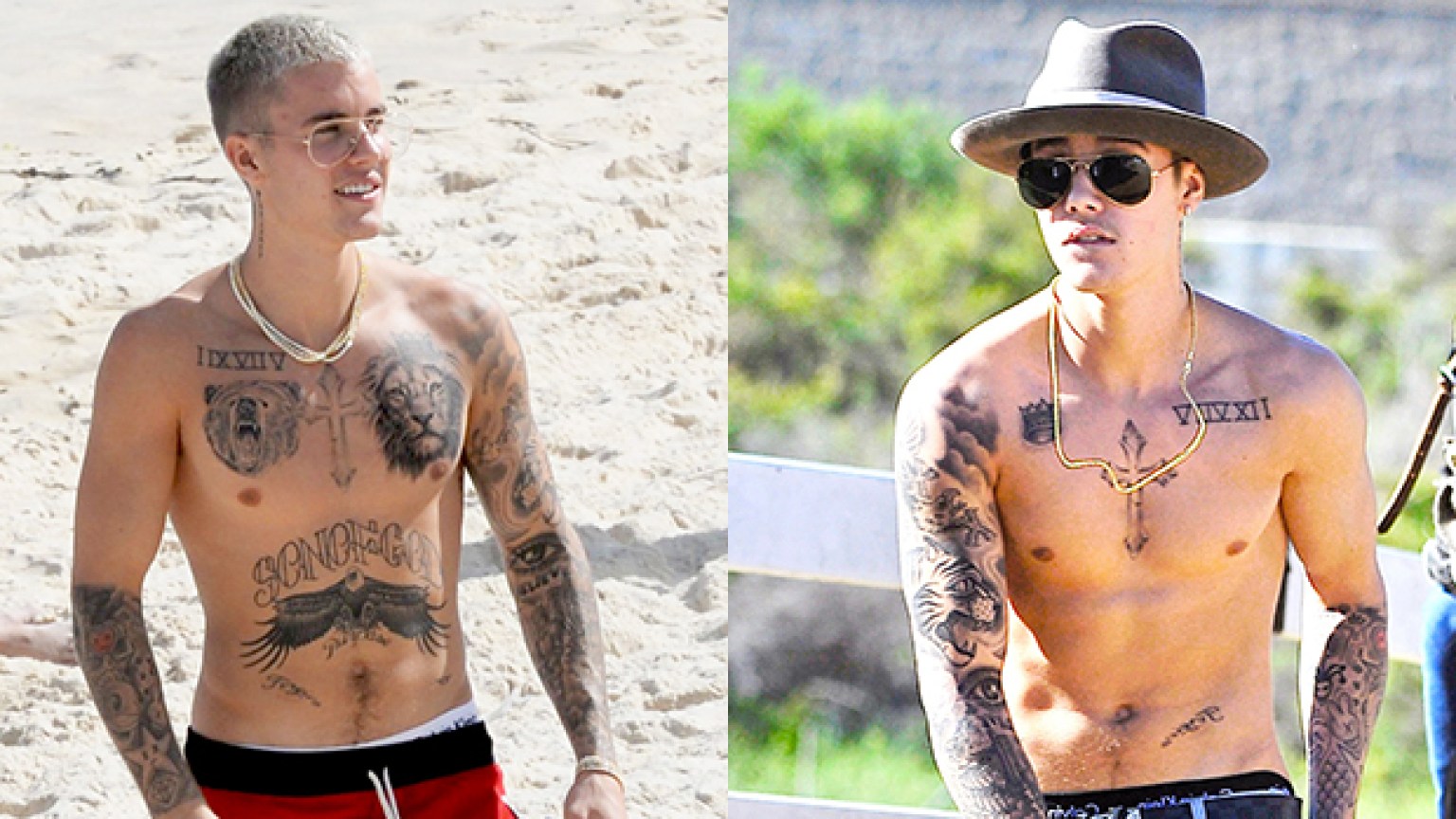 Justin Bieber Shirtless And Showing Off His Butt — All The Pics Hollywood Life