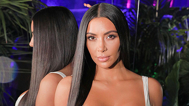 Kim Kardashian’s Nipples In Sheer Dress — New Pics For