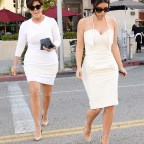 Kim Kardashian and Kris Jenner out and about, Los Angeles, America - 10 May 2014