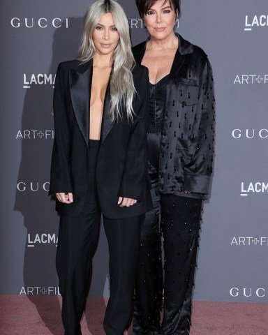 Kim Kardashian West and Kris Jenner
LACMA: Art and Film Gala, Arrivals, Los Angeles, USA - 04 Nov 2017