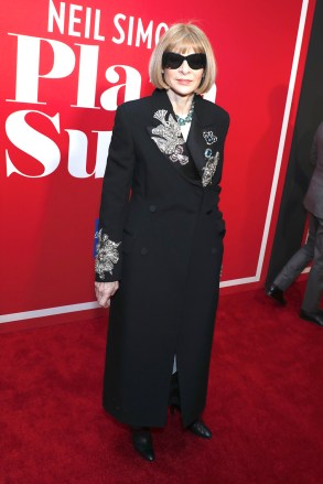Anna Wintour Plaza Suite Broadway Opening, Hudson Theater, New York, USA - March 28, 2022