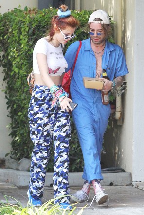 Bella Thorne, Mod Sun
Bella Thorne out and about, Los Angeles, USA - 19 Oct 2017
Bella Thorne stepped out  with rumored boyfriend Mod Sun for lunch in Studio City