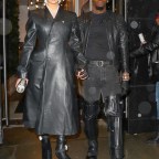 *EXCLUSIVE* Cardi B & Offset steps out looking like the Matrix in black leather outfits