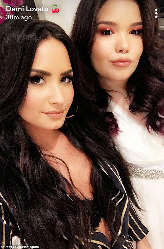 demi lovato madison de la garza