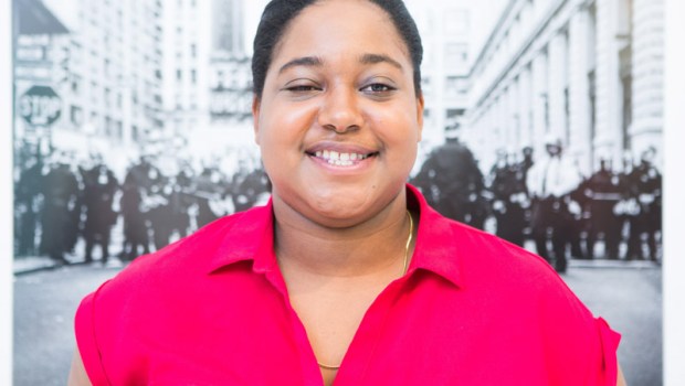 Erica Garner
The Art of a Political Revolution: Artists for Bernie Sanders 2016, New York - 16 Apr 2016