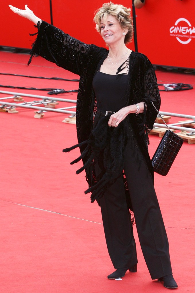Jane Fonda At The 2007 Rome Film Festival