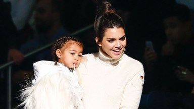 Kendall Jenner and North West