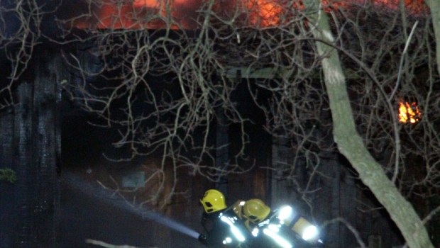 Flames light up the night sky over Regents Park in central London as firefighters tackle a large blaze involving a cafe and a "Animal Adventure Section" at London Zoo
Fire at ZSL London Zoo, UK - 23 Dec 2017
Duty staff that live on site at the zoo were on the scene immediately, and started moving animals to safety.

The London Fire Brigade were on the scene within minutes and the fire was brought under control by 9:16am.

A number of zoo staff have been treated at the scene for smoke inhalation and shock.

Our staff are now in the process of assessing the situation in difficult conditions. At present one aardvark is currently unaccounted for.

"We are immensely grateful to the fire brigade, who reacted quickly to the situation to bring the fire under control."