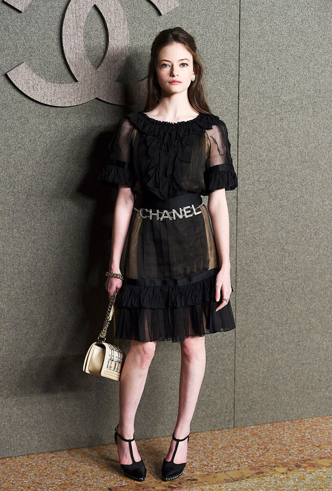 Mackenzie Foy at the Chanel Metiers d’Art 2018/19 Show