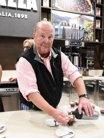 Mario Batali prepares a Bicerin at the Lavazza Cafe at the new Eataly LA.
Eataly LA Press Preview Day, Los Angeles, USA - 27 Oct 2017