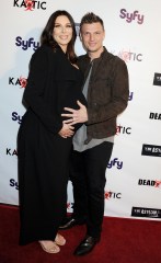 Nick Carter and wife Lauren Kitt
'Dead 7' film premiere, Los Angeles, America - 01 Apr 2016