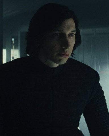 Editorial use only. No book cover usage.Mandatory Credit: Photo by Lucasfilm/Disney/Kobal/REX/Shutterstock (9264120ak)Adam Driver"Star Wars: The Last Jedi" Film - 2017