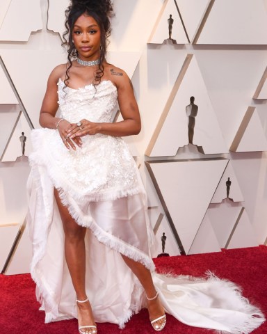 SZA
91st Annual Academy Awards, Arrivals, Los Angeles, USA - 24 Feb 2019
Wearing Vivienne Westwood