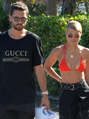 Scott Disick and Sofia Richie