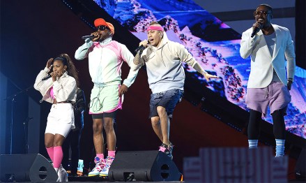 The American band Black Eyed Peas during the French part of Global Citizen Live at the Champ de Mars in Paris. The aim of this concert was to raise awareness of the threats that weigh on the planet.
Global Citizen Live Concert, Paris, France - 25 Sep 2021
