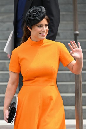 Princess Eugenie
National Service of Thanksgiving, St Paul's Cathedral, London, UK - 03 Jun 2022