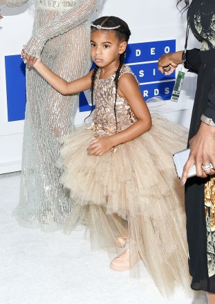 Blue Ivy arrives at the MTV Video Music Awards at Madison Square Garden, in New York
2016 MTV Video Music Awards - Arrivals, New York, USA - 28 Aug 2016