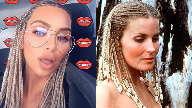 Kim Kardashian Braids vs. Bo Derek in '10'