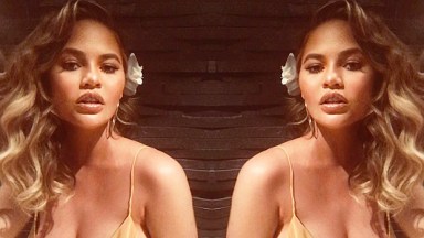 Chrissy Teigen Eyelash Extensions