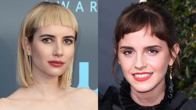 emma roberts bangs