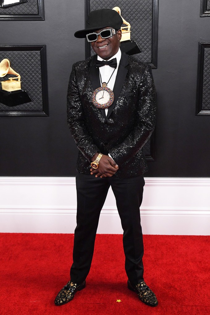 Flavor Flav at the 62nd Annual Grammy Awards
