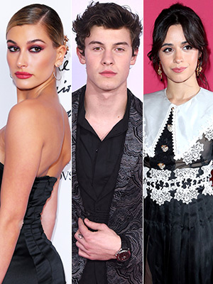 hailey baldwin shawn mendes camila cabello