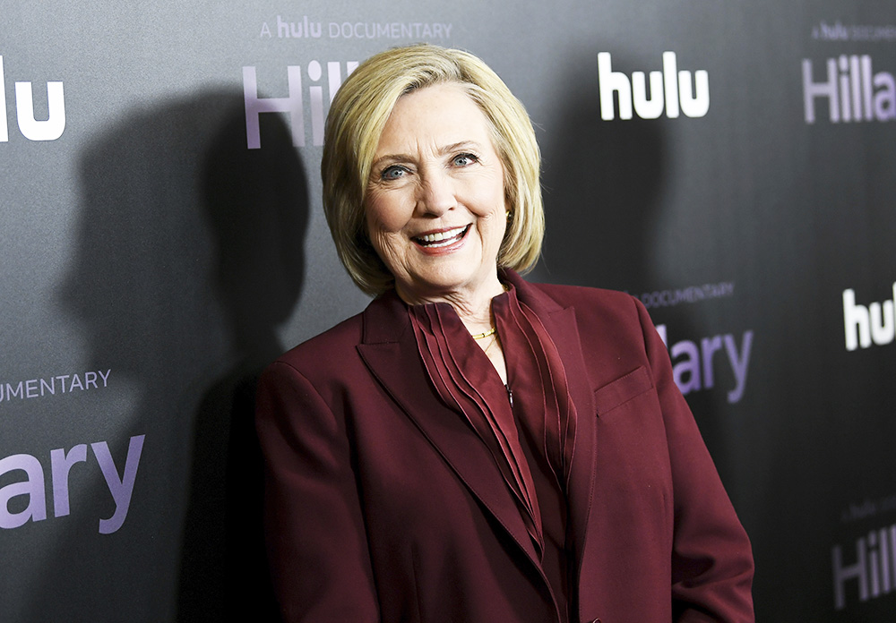 Former secretary of state Hillary Clinton attends the premiere of the Hulu documentary "Hillary" at the DGA New York Theater on Wednesday, March 4, 2020, in New York. (Photo by Evan Agostini/Invision/AP)