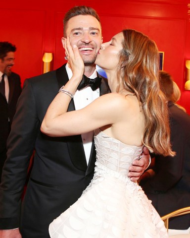 Justin Timberlake, Jessica Biel
70th Primetime Emmy Awards - Lindt Chocolate Lounge, Los Angeles, USA - 17 Sep 2018