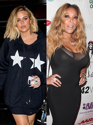 Khloe Kardashian and Wendy Williams