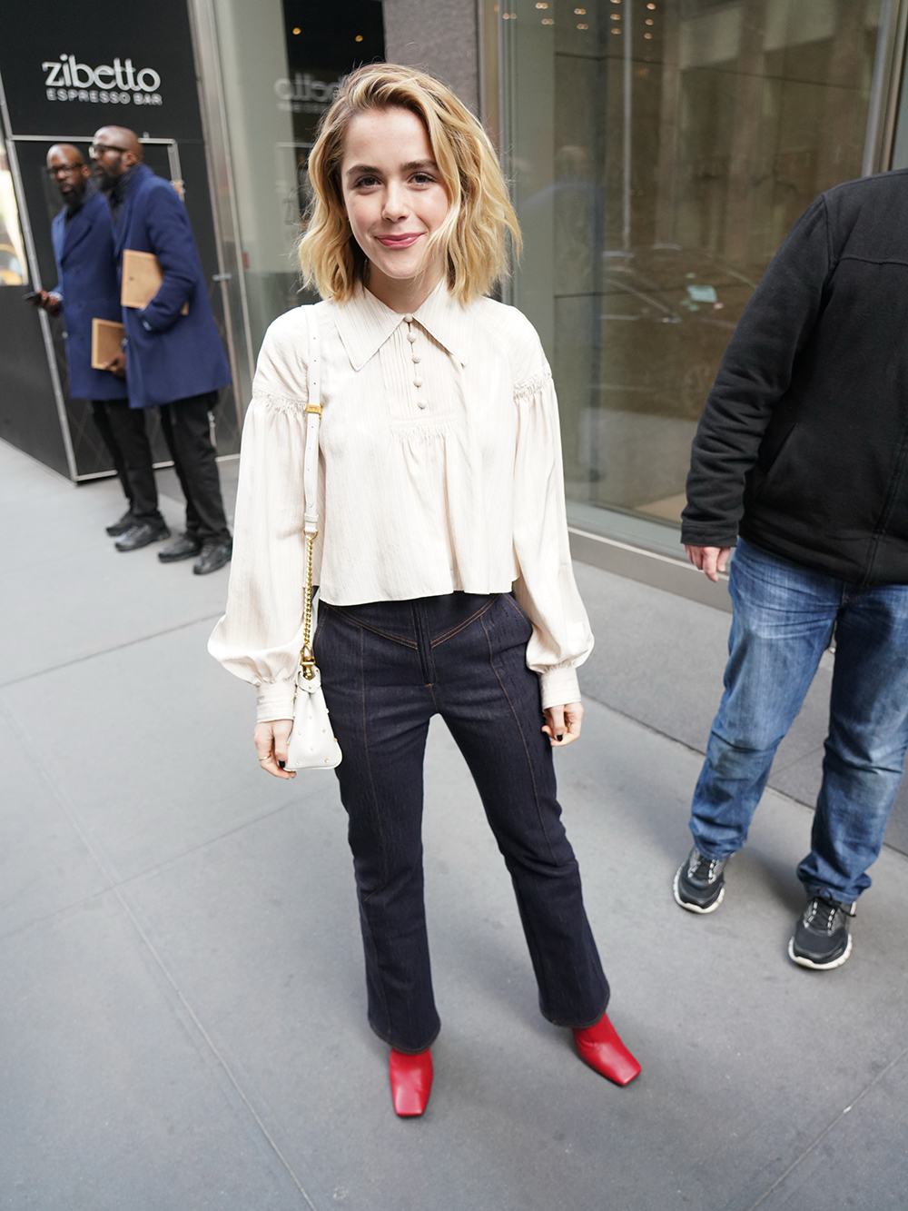 Kiernan Shipka At Sirius Studios.