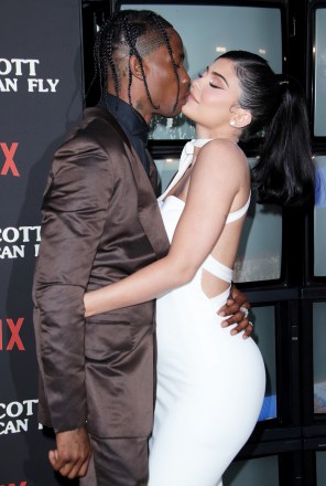 Travis Scott and Kylie Jenner at 