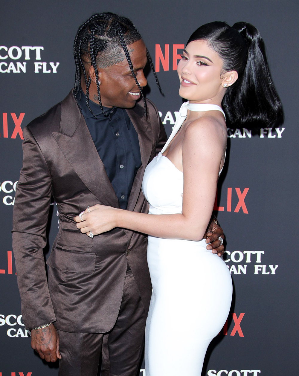 Travis Scott and Kylie Jenner
'Travis Scott: Look Mom I Can Fly' film premiere, Arrivals, Barker Hangar, Los Angeles, USA - 27 Aug 2019