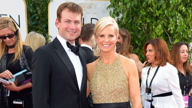 Monica Potter with husband Daniel Allison