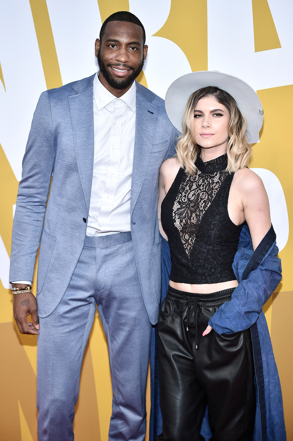 Rasual Butler, Leah Labelle
NBA Awards, Arrivals, New York, USA - 26 Jun 2017