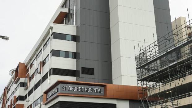 AUSTRALIA AND NEW ZEALAND OUT
Mandatory Credit: Photo by GLENN CAMPBELL/EPA-EFE/REX/Shutterstock (9303686a)
An exterior view of St George Hospital in Sydney, New South Wales (NSW ), Australia, 30 December 2017. According to media reports, Australian actress Jessica Falkholt, 28, is clinging to life in St George Hospital after a horror crash on NSW south coast killed her parents and sister on Boxing Day.
Australian actress Jessica Falkholt clinging to life following car crash on Boxing Day, Sydney, Australia - 30 Dec 2017