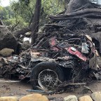 Mudslides follow wildfires, Montecito, USA - 09 Jan 2018