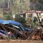 Mudslides in southern California after wildfires, Montecito, USA - 09 Jan 2018