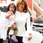 Hoda Kotb All Smiles Arriving With Her Daughter At The Today Show In New york City