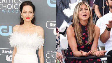 Angelina Jolie And Jennifer Aniston