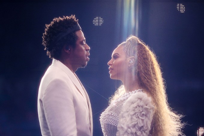 Beyonce and Jay-Z take their romance to the stage