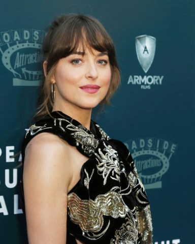 Dakota Johnson attends the LA Special Screening of "The Peanut Butter Falcon" at The ArcLight Hollywood, in Los Angeles LA Special Screening of "The Peanut Butter Falcon", Los Angeles, USA - 01 Aug 2019