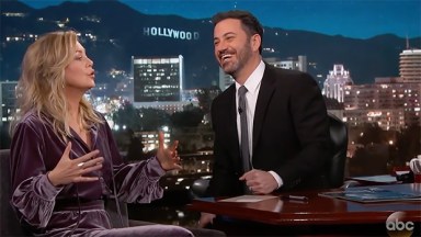 Ellen Pompeo & Jimmy Kimmel