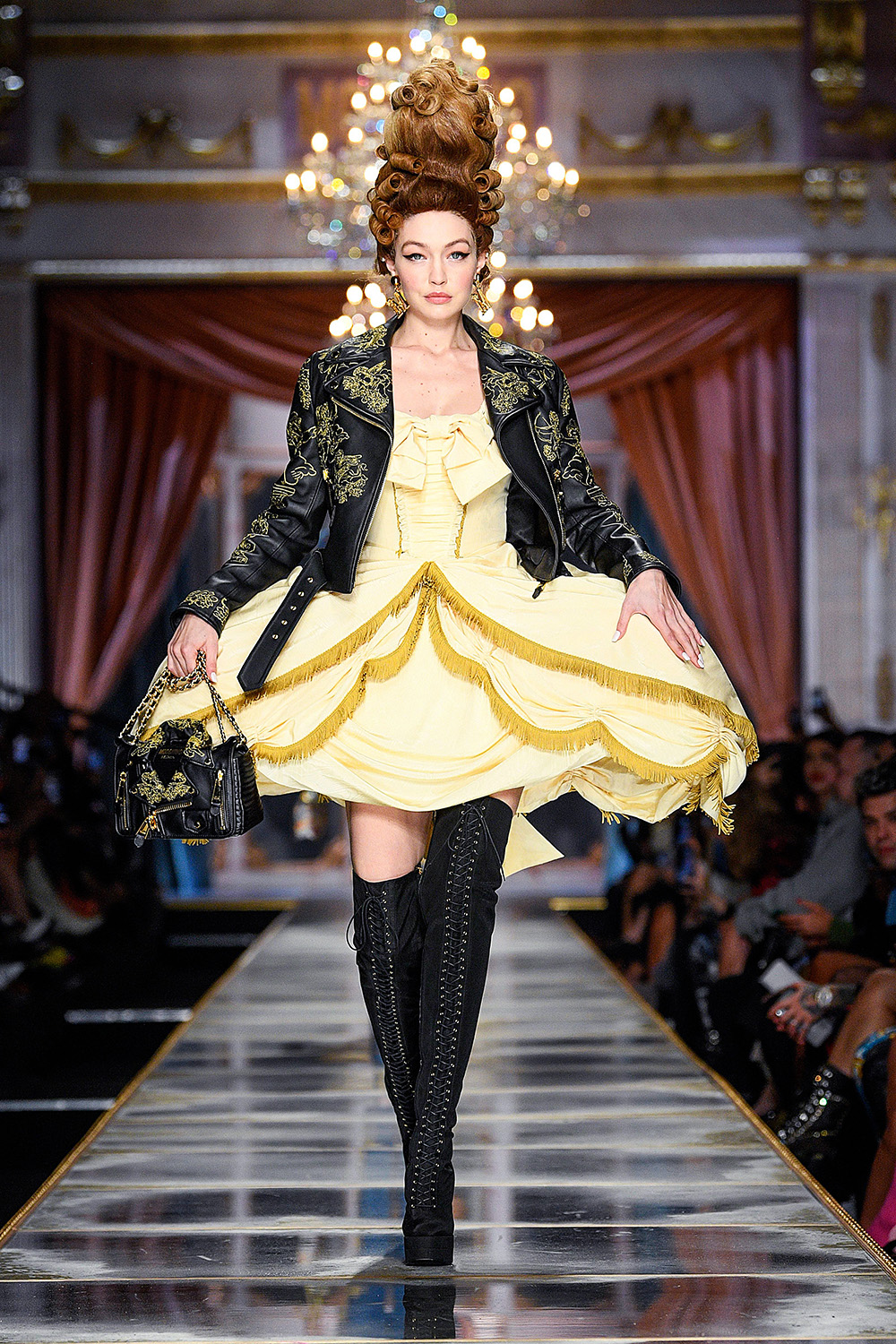 Moschino show, Runway, Fall Winter 2020, Milan Fashion Week, Italy - 20 Feb 2020