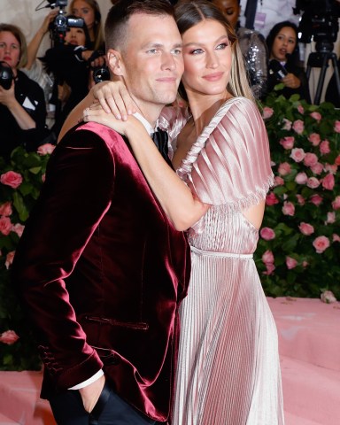 Tom Brady and Gisele Bundchen Costume Institute Benefit celebrating the opening of Camp: Notes on Fashion, Arrivals, The Metropolitan Museum of Art, New York, USA - 06 May 2019
