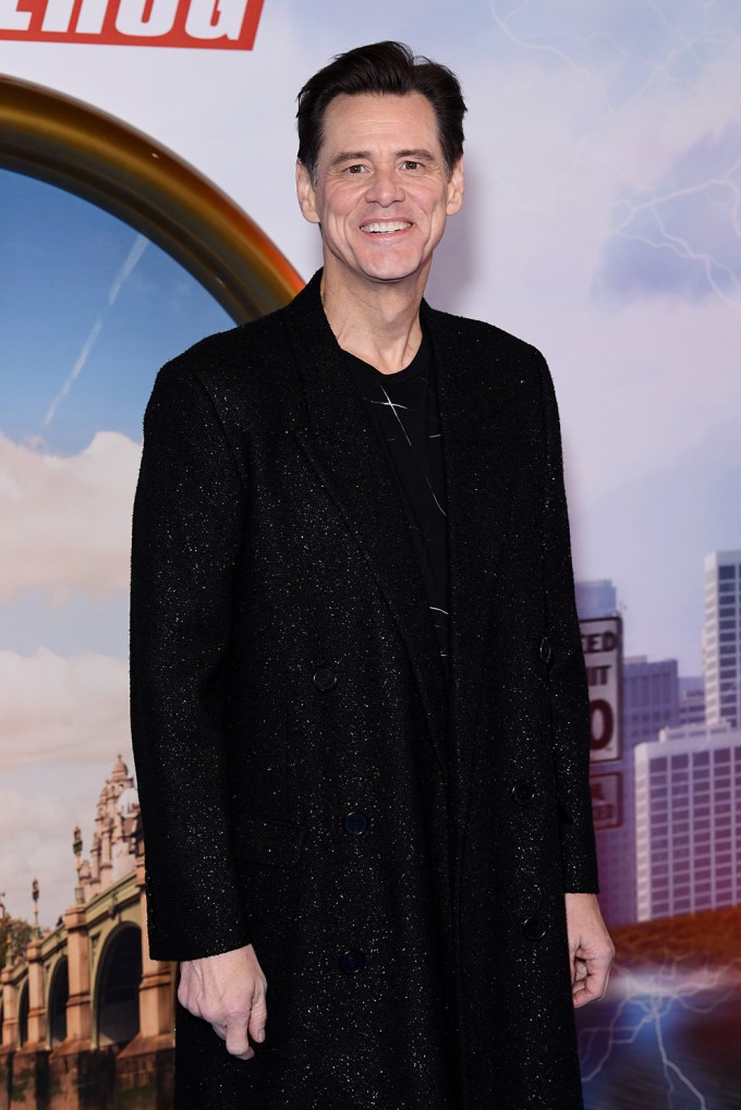 Jim Carrey at the ‘Sonic the Hedgehog’ premiere